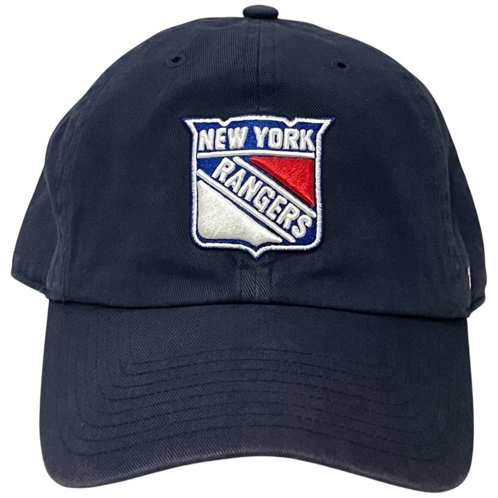 NHL New York Rangers Adjustable Navy Blue Hockey Cap by '47 Brand